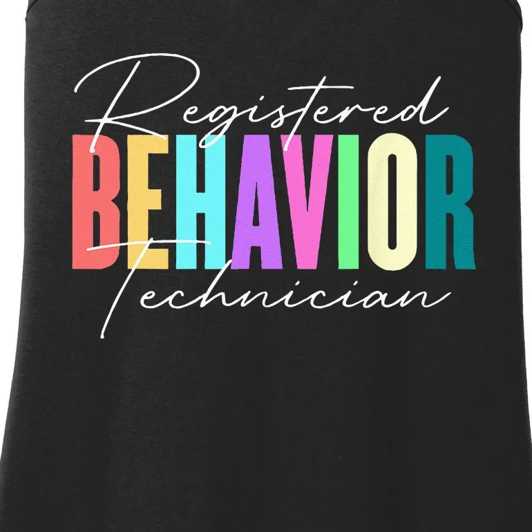 Registered Behavior Technician RBT Behavioral ABA Therapist Ladies Essential Tank