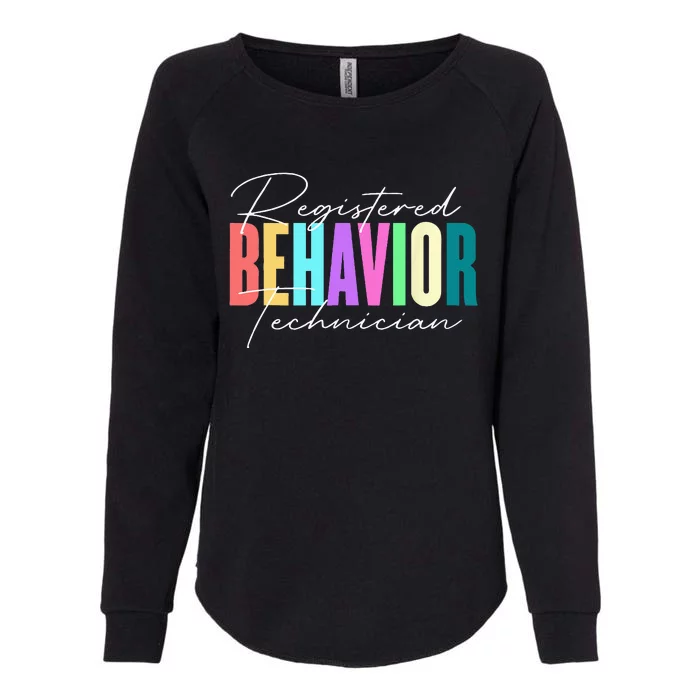 Registered Behavior Technician RBT Behavioral ABA Therapist Womens California Wash Sweatshirt