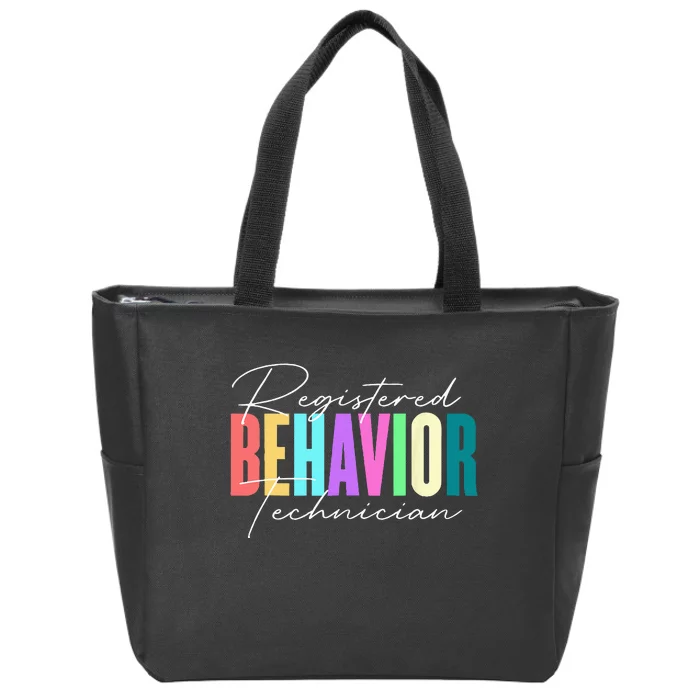 Registered Behavior Technician RBT Behavioral ABA Therapist Zip Tote Bag