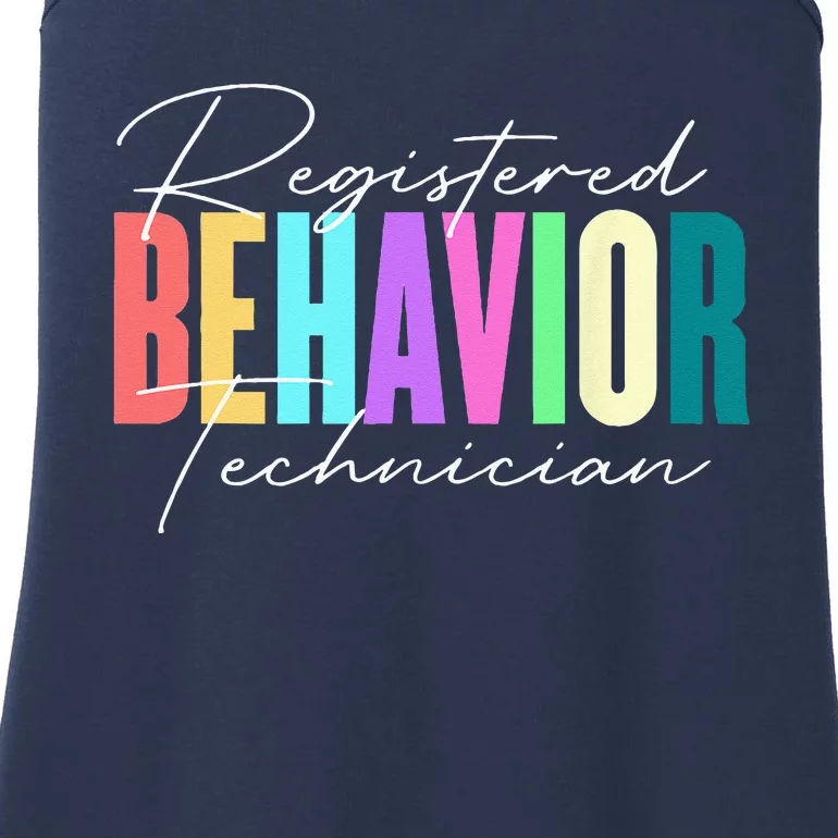 Registered Behavior Technician RBT Behavioral ABA Therapist Ladies Essential Tank