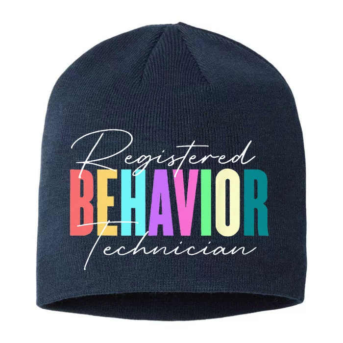 Registered Behavior Technician RBT Behavioral ABA Therapist 8 1/2in Sustainable Knit Beanie