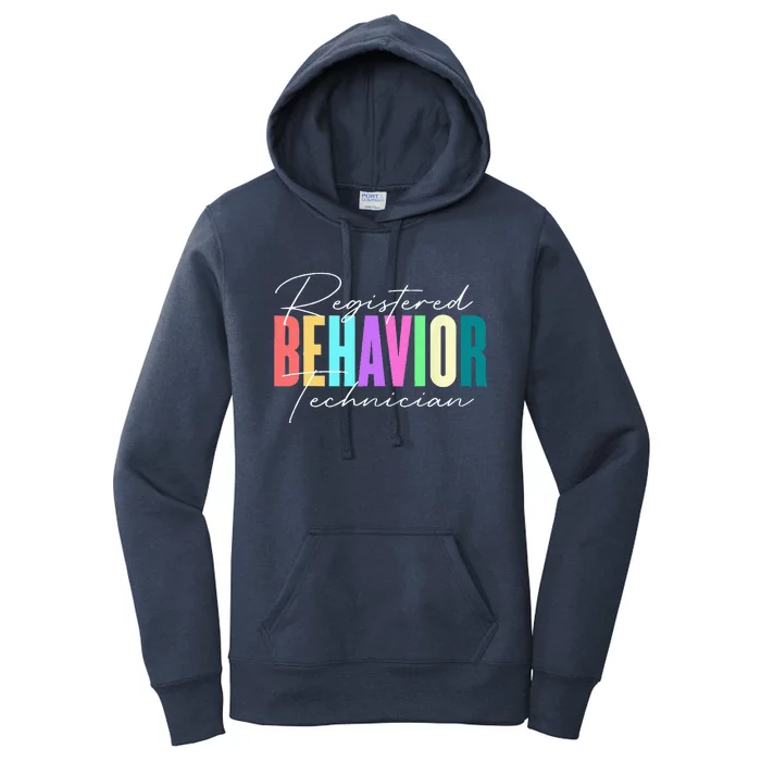 Registered Behavior Technician RBT Behavioral ABA Therapist Women's Pullover Hoodie