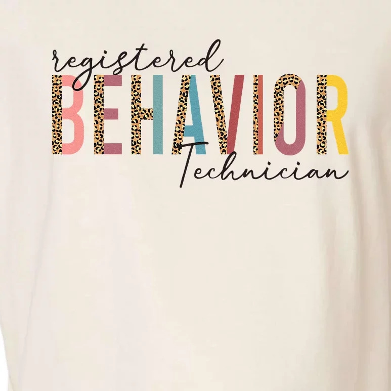 Registered Behavior Technician RBT Behavioral ABA Therapist Garment-Dyed Women's Muscle Tee