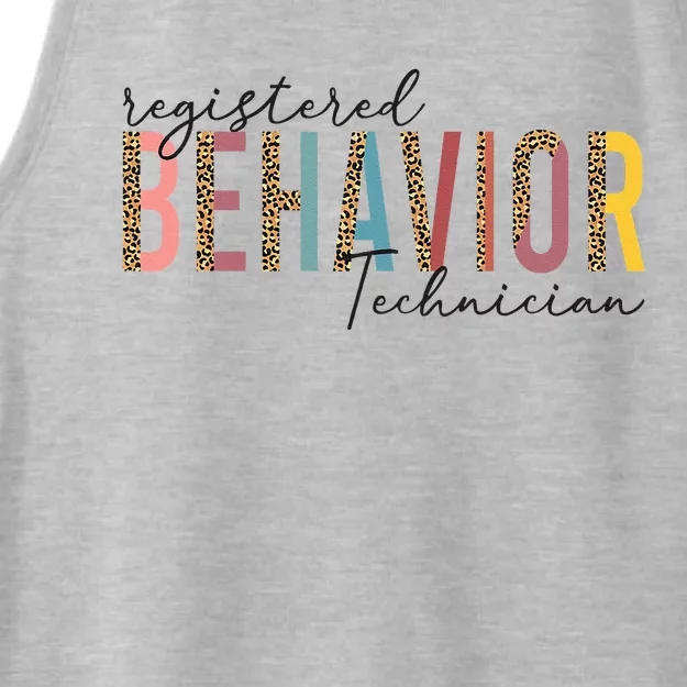 Registered Behavior Technician RBT Behavioral ABA Therapist Ladies Tri-Blend Wicking Tank