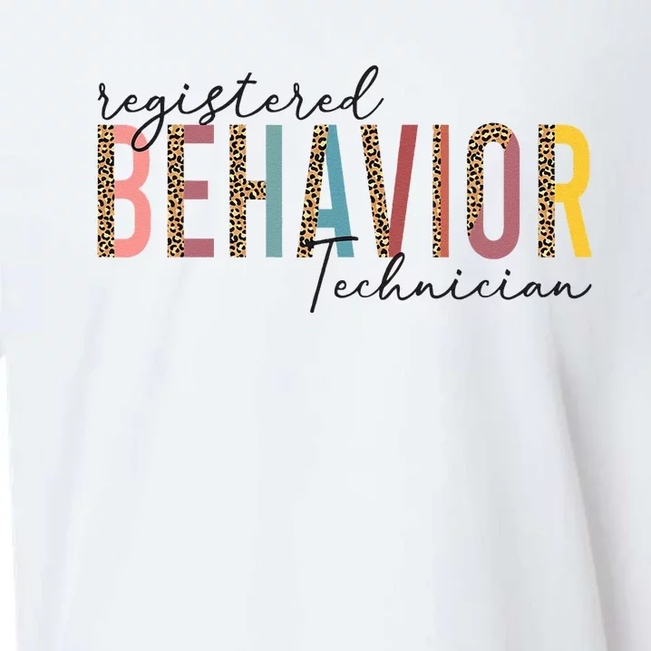 Registered Behavior Technician RBT Behavioral ABA Therapist Sueded Cloud Jersey T-Shirt