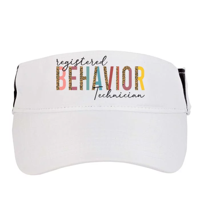 Registered Behavior Technician RBT Behavioral ABA Therapist Adult Drive Performance Visor