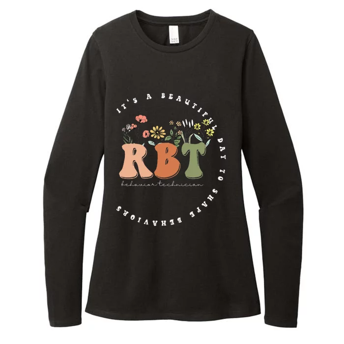 Registered Behavior Technician RBT Behavior Therapist ABA Womens CVC Long Sleeve Shirt