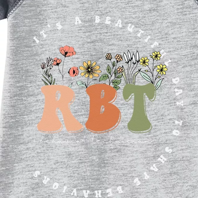 Registered Behavior Technician RBT Behavior Therapist ABA Infant Baby Jersey Bodysuit