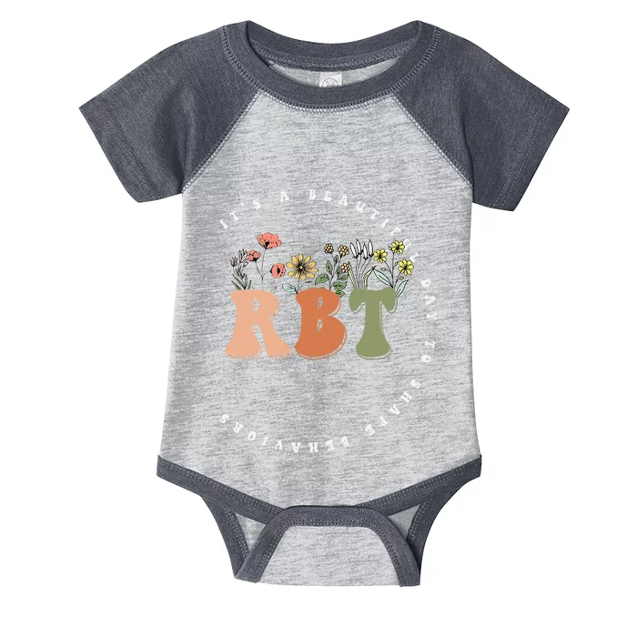 Registered Behavior Technician RBT Behavior Therapist ABA Infant Baby Jersey Bodysuit