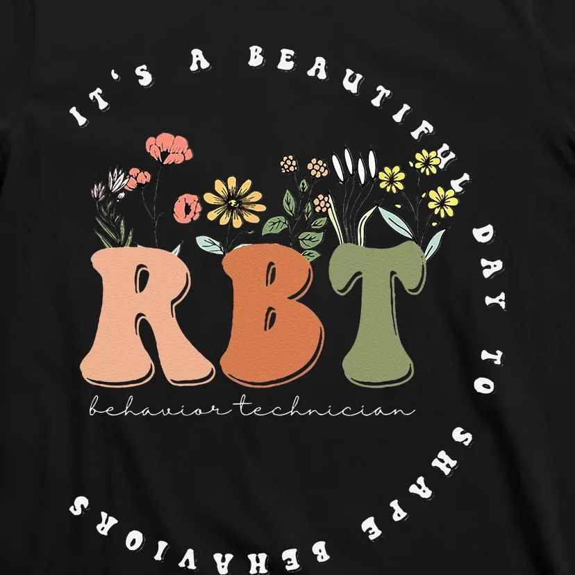 Registered Behavior Technician RBT Behavior Therapist ABA T-Shirt