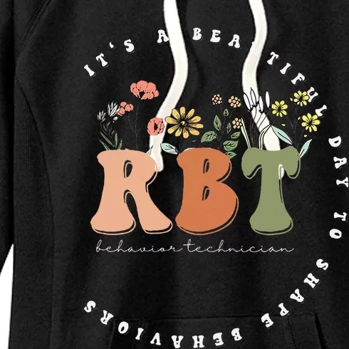 Registered Behavior Technician RBT Behavior Therapist ABA Women's Fleece Hoodie