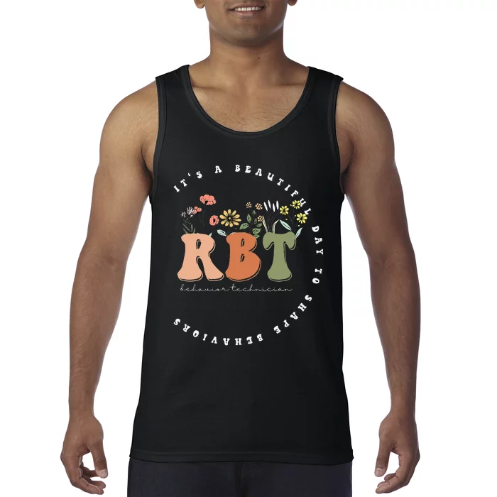 Registered Behavior Technician RBT Behavior Therapist ABA Tank Top