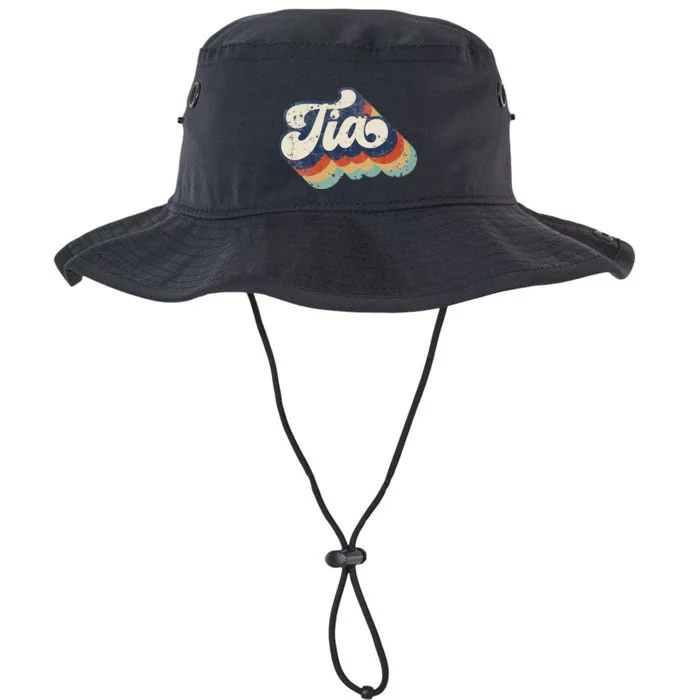 Retro Best Tia Ever Aunt gift for mother's day Legacy Cool Fit Booney Bucket Hat