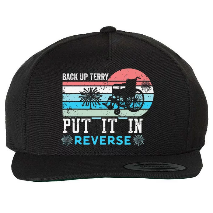 Retro Back Up Terry- Back It Up Terry 4th of July Fireworks Wool Snapback Cap