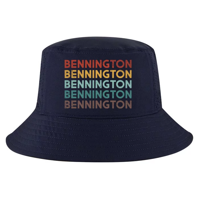 Retro Bennington Vermont Cool Gift Cool Comfort Performance Bucket Hat