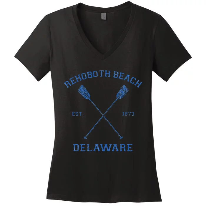 Rehoboth Beach Vacation Women's V-Neck T-Shirt