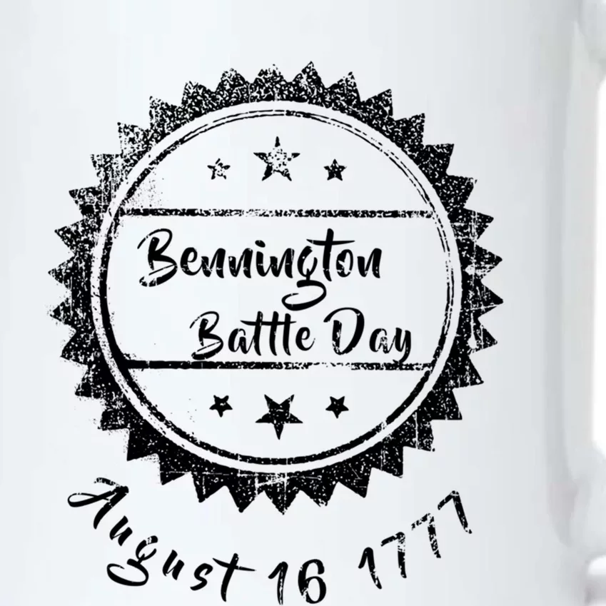 Retro Bennington Vermont Battle Day Rememberance Aug 17 1775 Gift Black Color Changing Mug