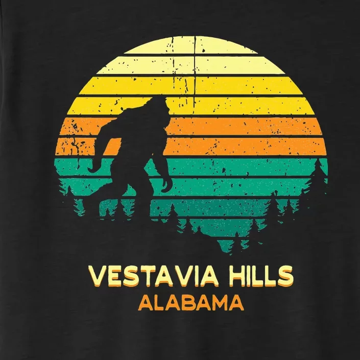 Retro Bayou Vestavia Hills Alabama Bigfoot Souvenir ChromaSoft Performance T-Shirt