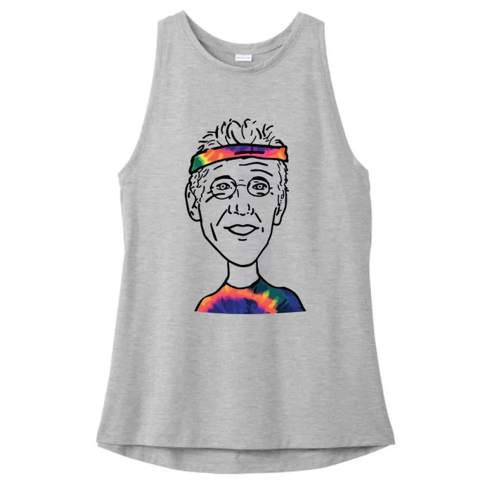 Rip Bill Walton William Theodore Walton Ladies Tri-Blend Wicking Tank