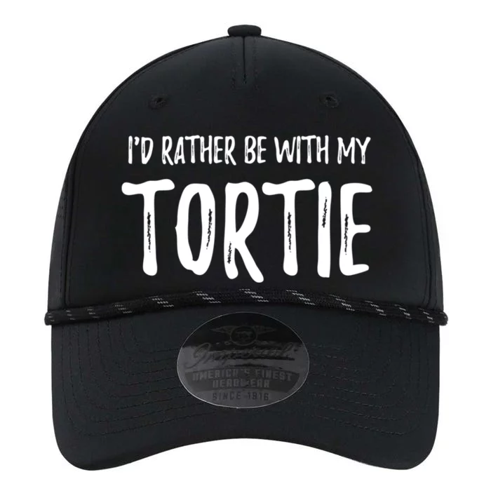 Rather Be With My Tortie Cat Funny Cat Mom Gift Idea Gift Performance The Dyno Cap