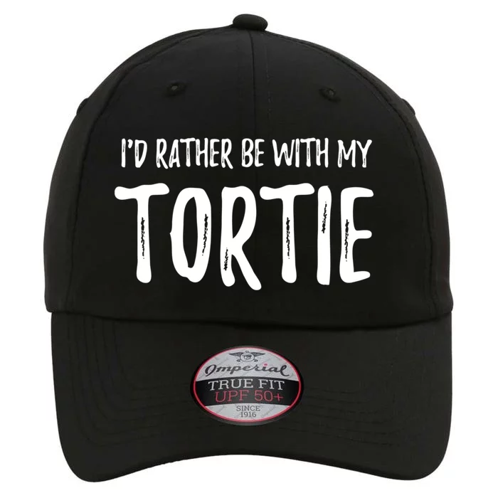 Rather Be With My Tortie Cat Funny Cat Mom Gift Idea Gift The Original Performance Cap