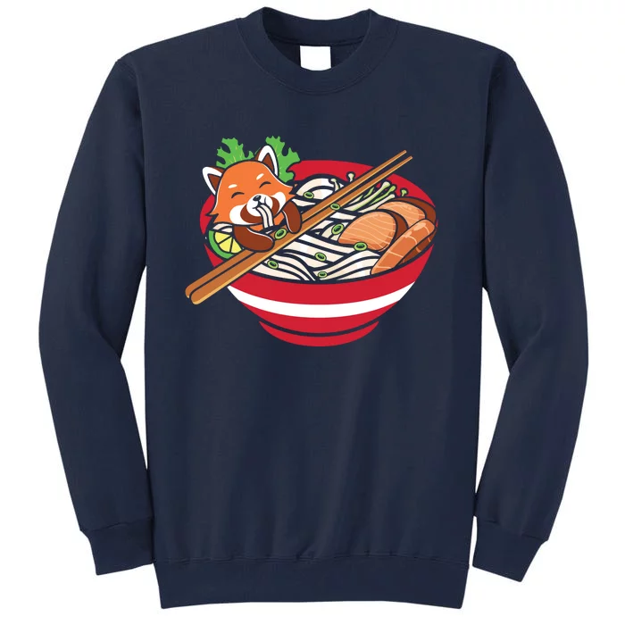 Red Bowl With Pho Noodles Graphic Plus Size Premium Shirts For Male Female Unise Tall Sweatshirt