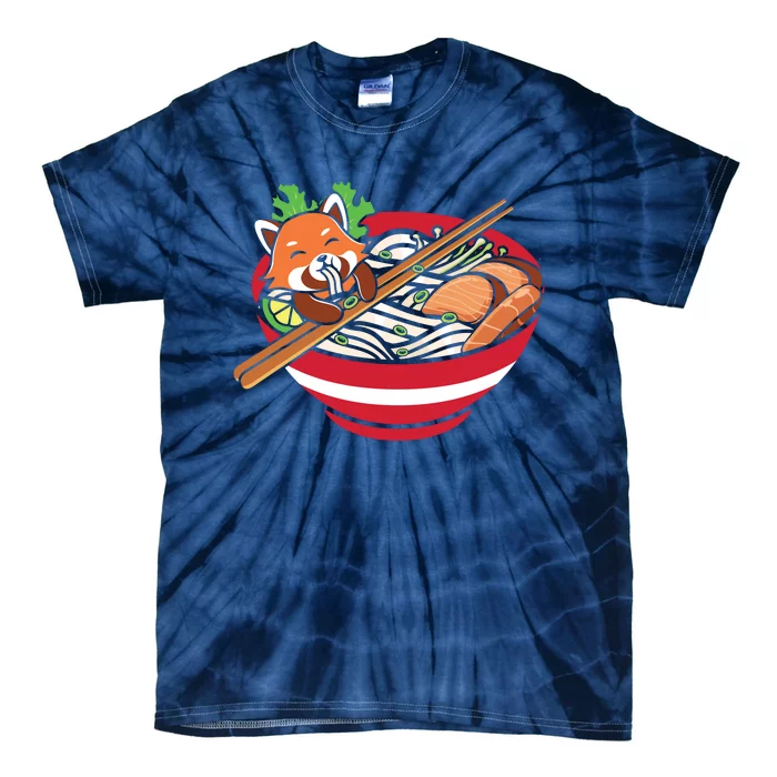 Red Bowl With Pho Noodles Graphic Plus Size Premium Shirts For Male Female Unise Tie-Dye T-Shirt