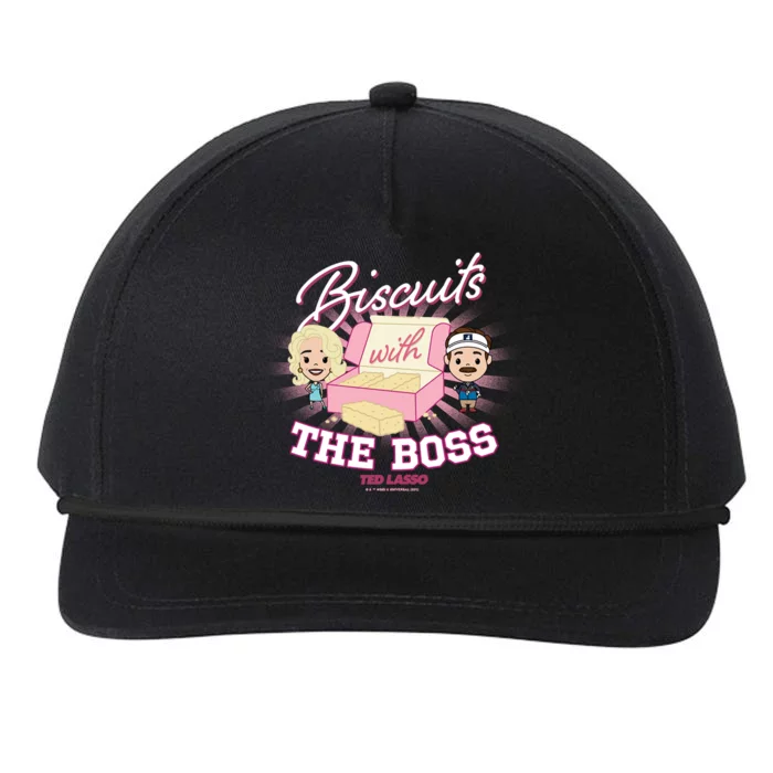 Rebecca Biscuits With The Boss Chibi Style Snapback Five-Panel Rope Hat