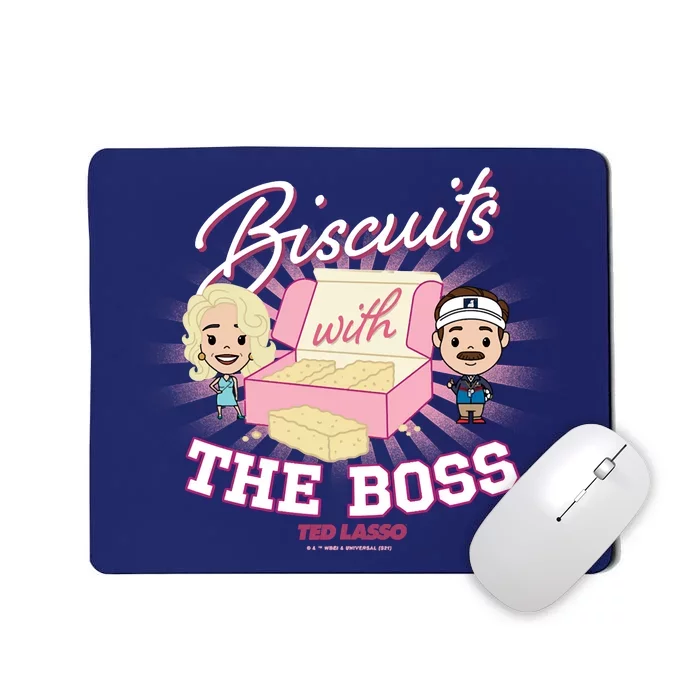 Rebecca Biscuits With The Boss Chibi Style Mousepad