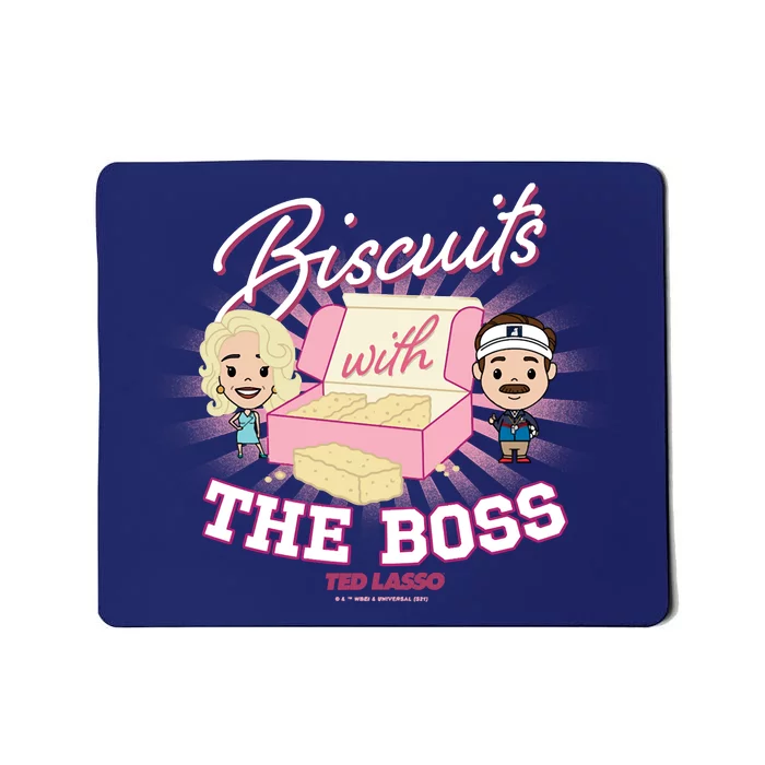 Rebecca Biscuits With The Boss Chibi Style Mousepad