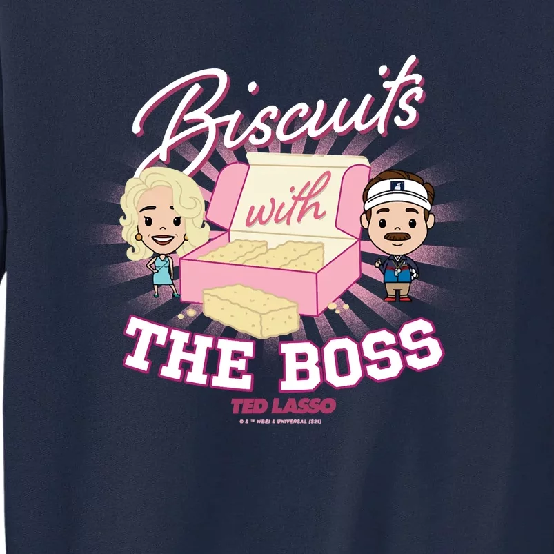 Rebecca Biscuits With The Boss Chibi Style Tall Sweatshirt