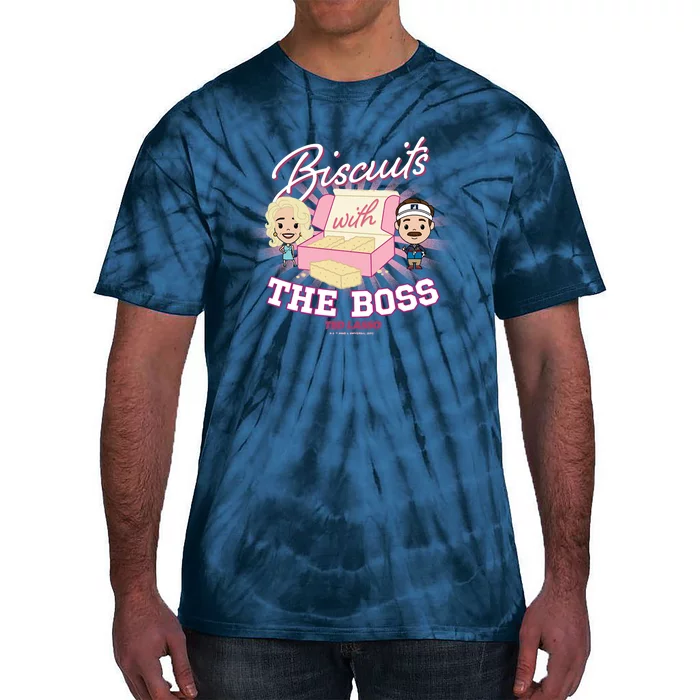 Rebecca Biscuits With The Boss Chibi Style Tie-Dye T-Shirt