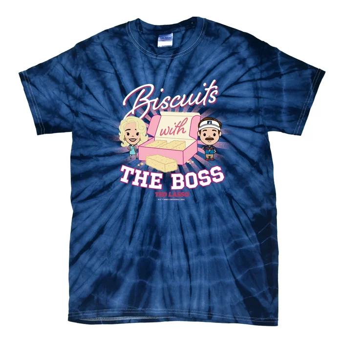 Rebecca Biscuits With The Boss Chibi Style Tie-Dye T-Shirt