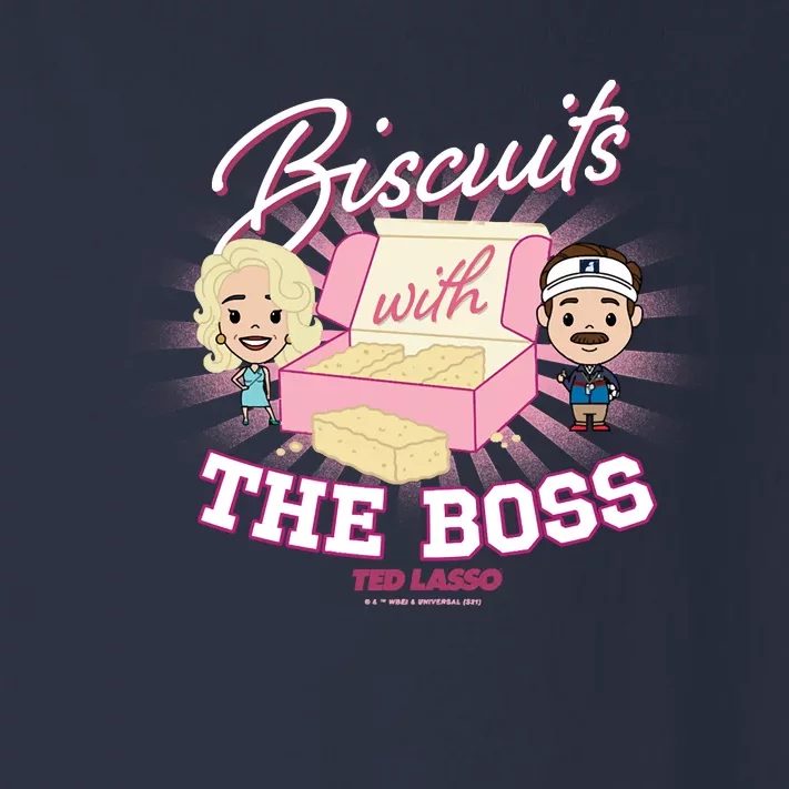 Rebecca Biscuits With The Boss Chibi Style Toddler Long Sleeve Shirt