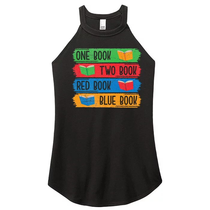 Reading Book Worm Bibliophiles Nerds Librarians Women’s Perfect Tri Rocker Tank