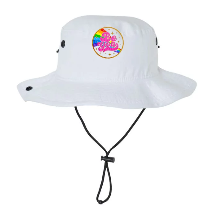 Retro Be You Rainbow Emblem Legacy Cool Fit Booney Bucket Hat