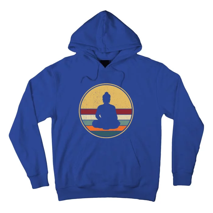 Retro Buddha Zen Vintage Buddhism Buddhist Funny Gift Tall Hoodie