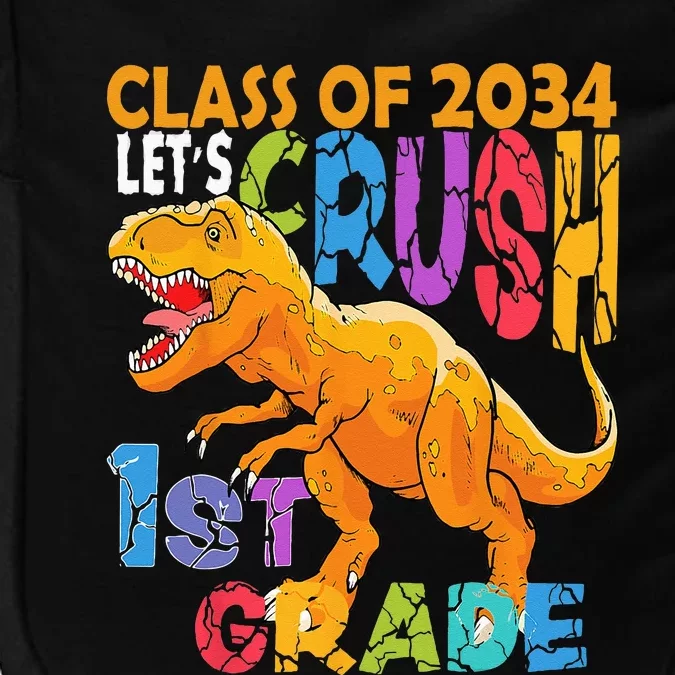 Ready Crush 1st Grade Dinosaur First Back To School Boy Impact Tech Backpack