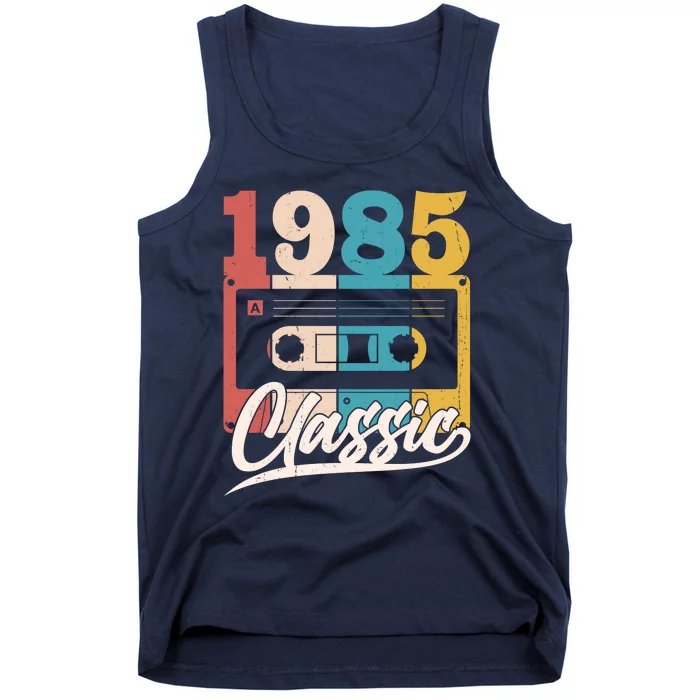 Retro Classic 1985 Birthday Cassette Tape Tank Top