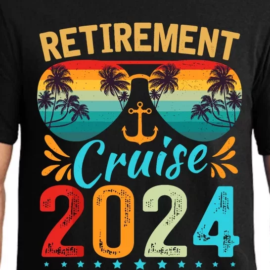 Retirement Cruise 2024 Retired Cruising Trip Vacation Pajama Set