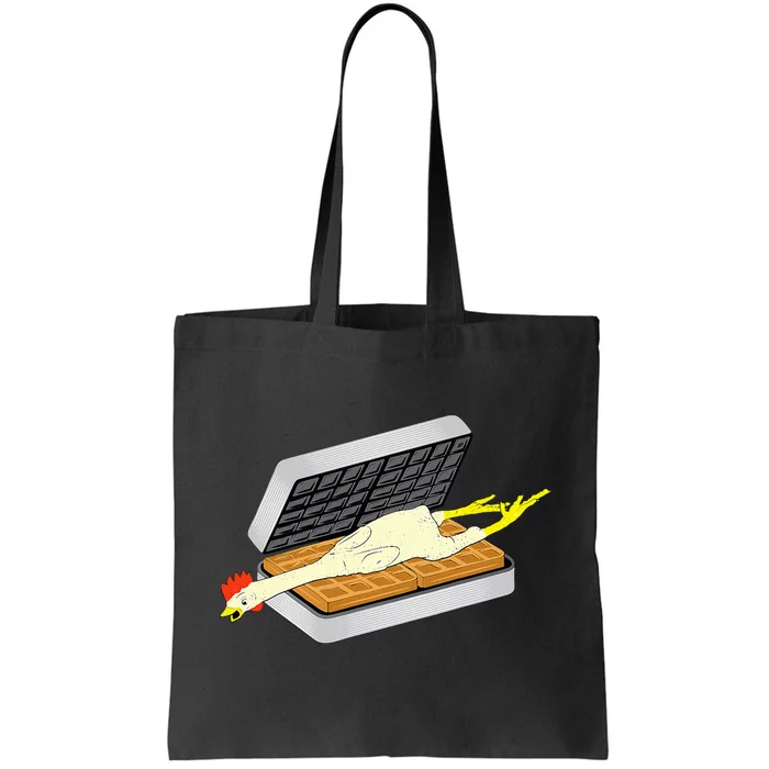 Rubber Chicken And Waffles Comedy Tote Bag