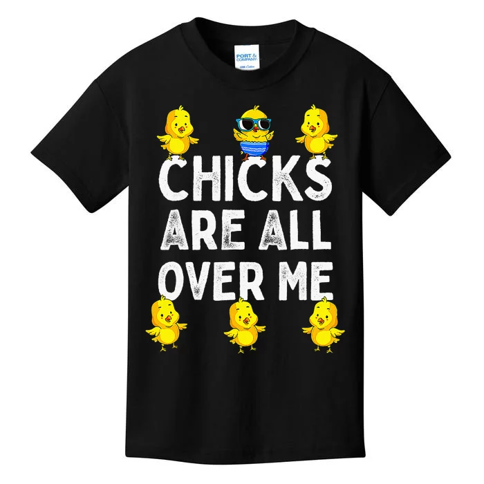 Retro Chicks Are All Over Me Baby Kids T-Shirt