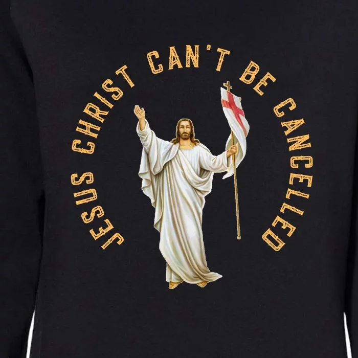 Roman Catholic Anti Cancel Culture Womens California Wash Sweatshirt