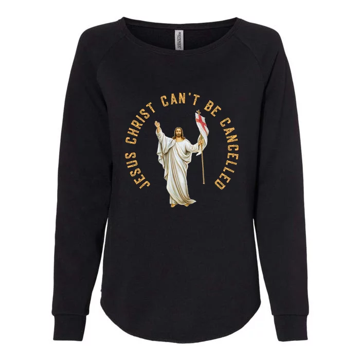 Roman Catholic Anti Cancel Culture Womens California Wash Sweatshirt