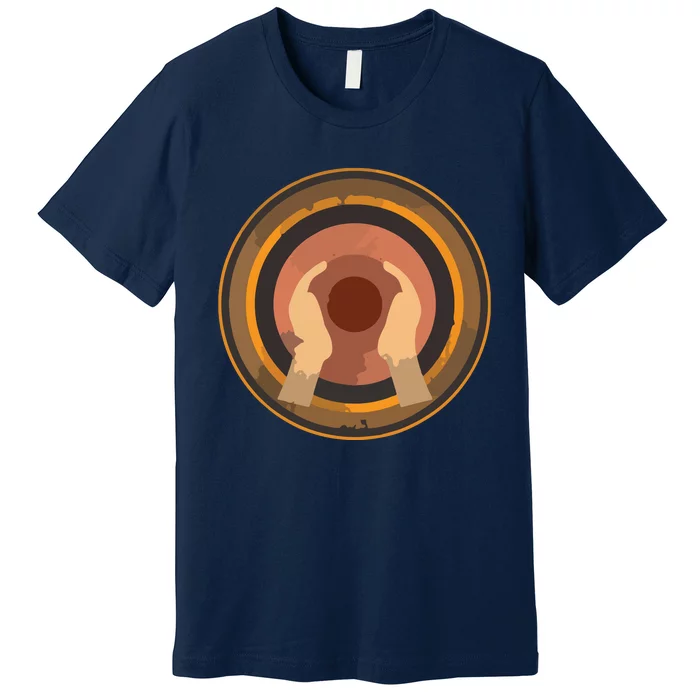 Retro Ceramic Artist Gift Pottery Premium T-Shirt