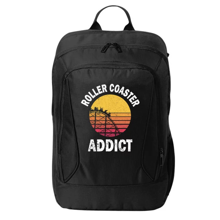 Roller Coaster Addict Funny Amuset Park Team Outfit Gift City Backpack