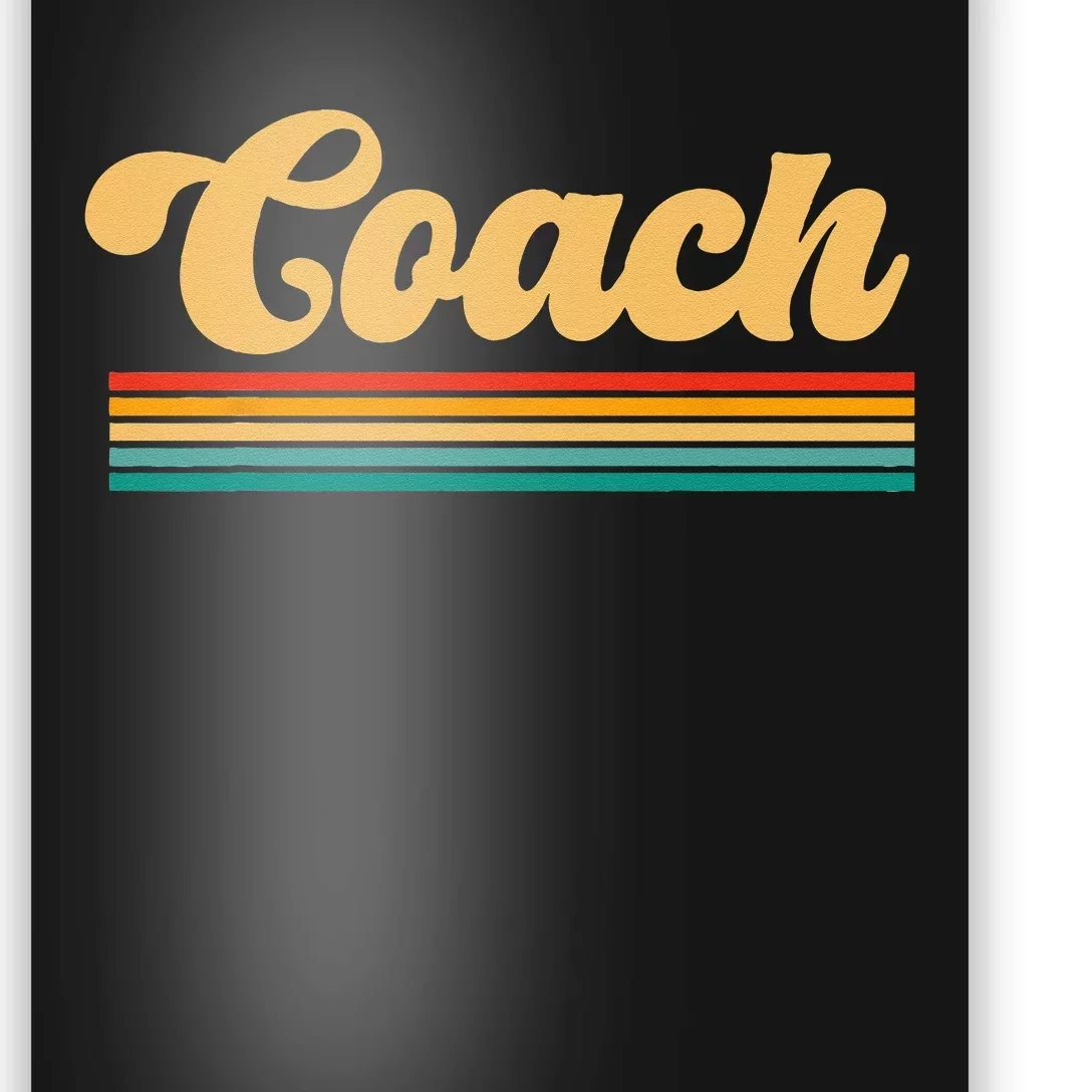 Retro Coach Apparel Coach Poster