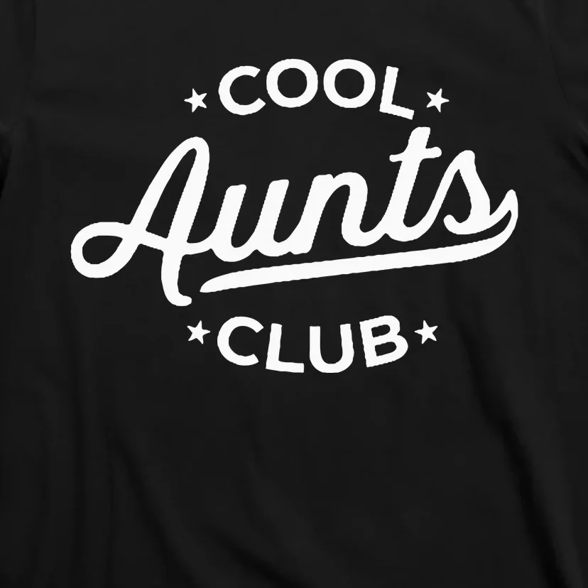 Retro Cool Aunts Club Best Auntie Ever Funny Aunt Pocket T-Shirt