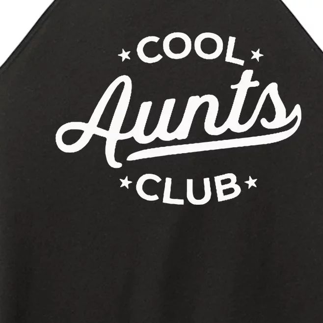 Retro Cool Aunts Club Best Auntie Ever Funny Aunt Pocket Women’s Perfect Tri Rocker Tank