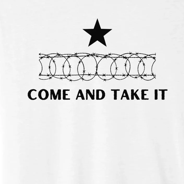 Republican Come And Take It Barbed Wire Patriotic ChromaSoft Performance T-Shirt